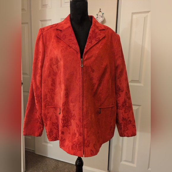 Ladies Red Jacket, 20W - Picture 1 of 8